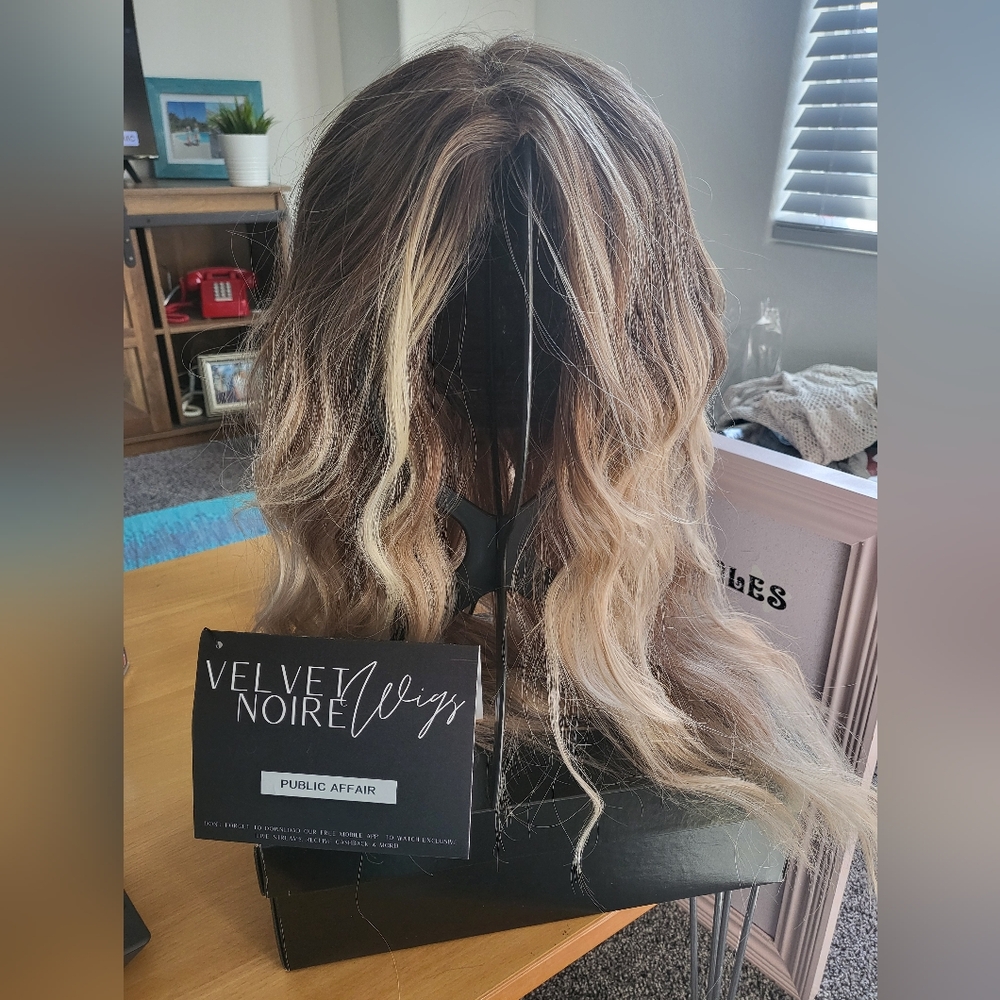 Wig by velvet noire MOVING NEED TO SALE BY THIS WEEKEND